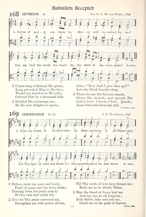 Hymns of Worship and Service: College Edition page 126