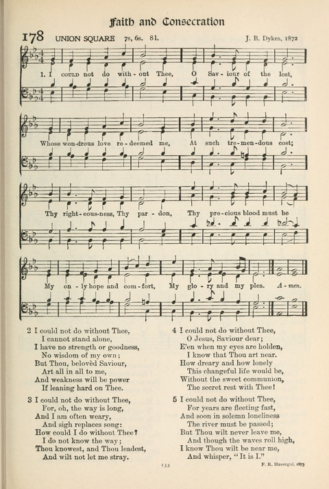 Hymns of Worship and Service: College Edition page 133