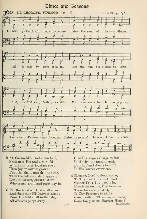 Hymns of Worship and Service: College Edition page 273