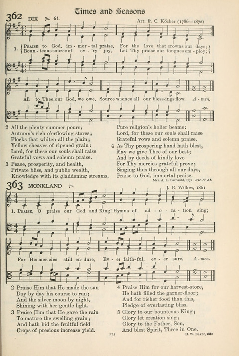 Hymns of Worship and Service: College Edition page 275