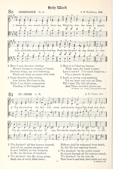 Hymns of Worship and Service: College Edition page 60