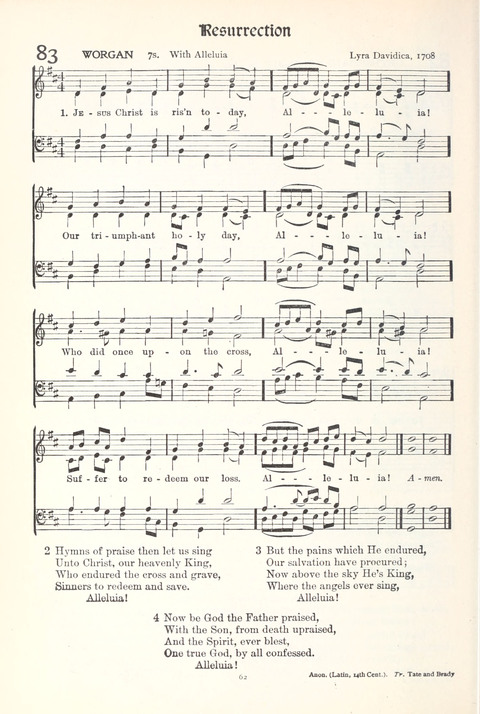 Hymns of Worship and Service: College Edition page 62