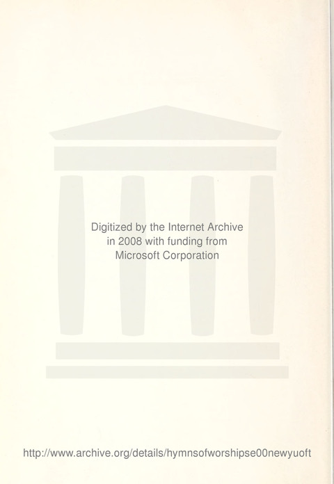 Hymns of Worship and Service: College Edition page vii