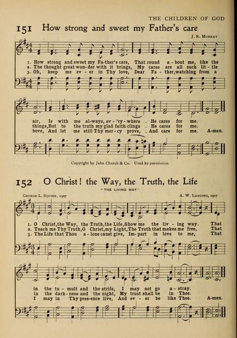 Hymns of Worship and Service: for the Sunday School page 134