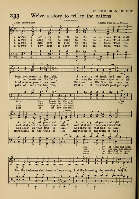 Hymns of Worship and Service: for the Sunday School page 202