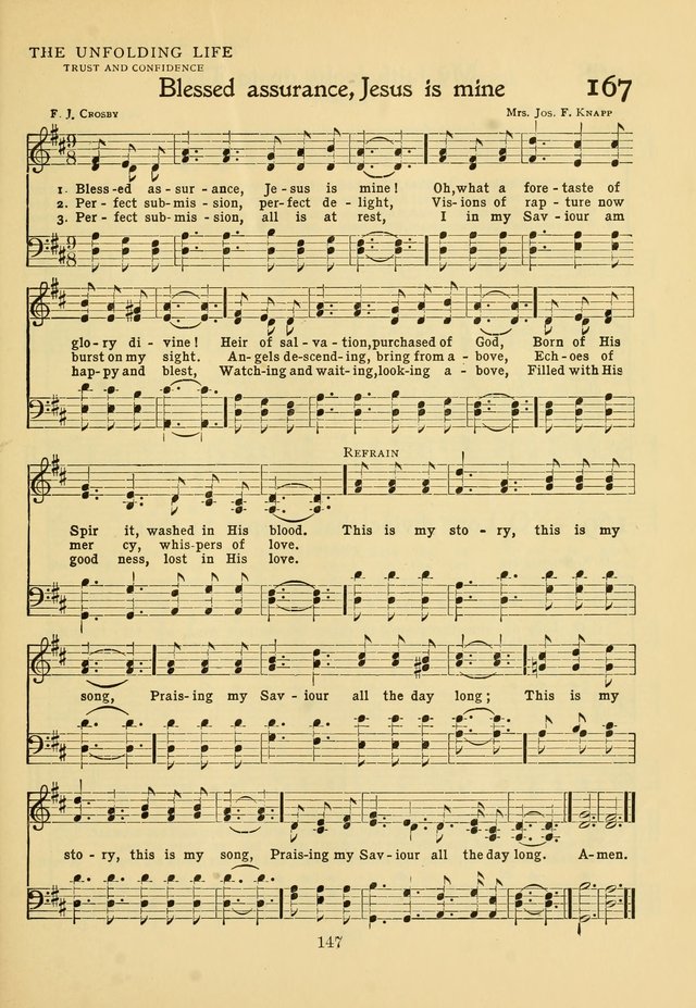 Hymns of Worship and Service: for the Sunday School page 166