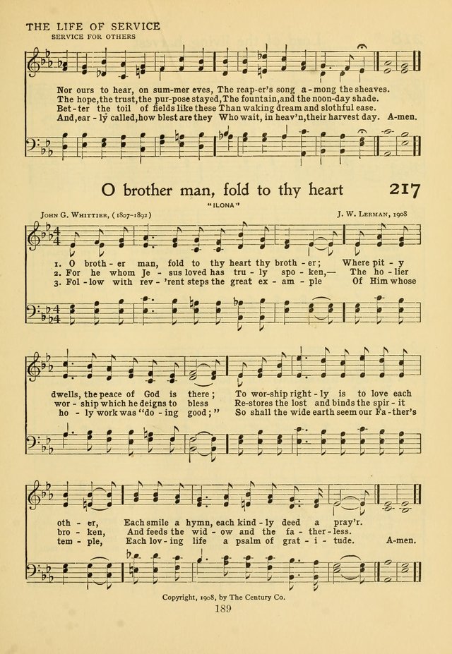 Hymns of Worship and Service: for the Sunday School page 208