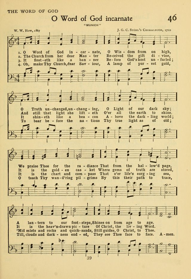 Hymns of Worship and Service: for the Sunday School page 58