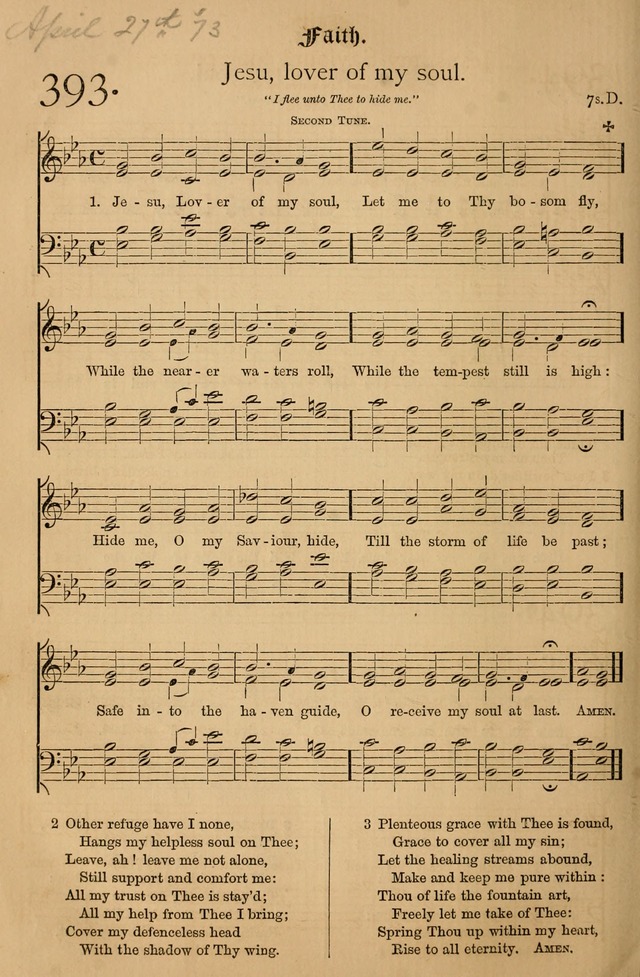 The Hymnal: with tunes old and new page 329