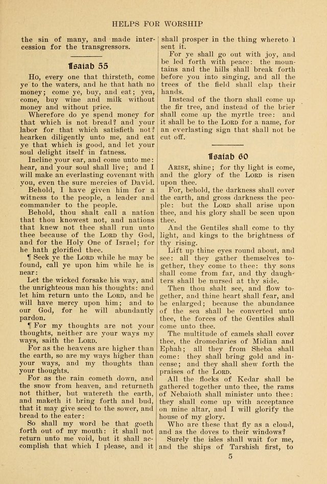Helps for Worship: for Use in the Sunday School, the Prayer Meetings and the Home page xv