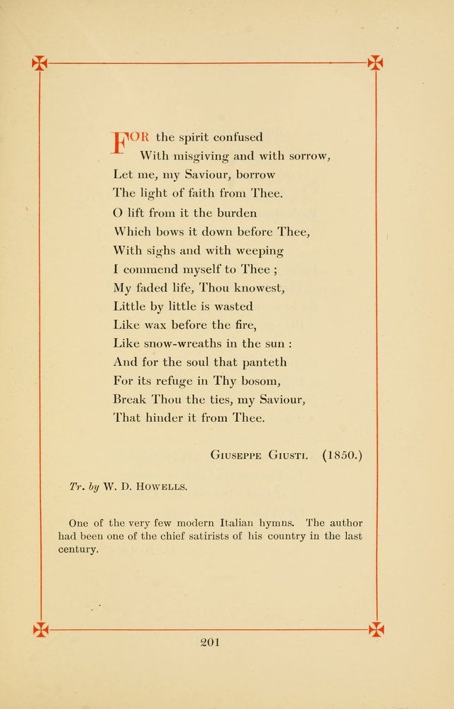Hymns of the Christian Centuries page 201