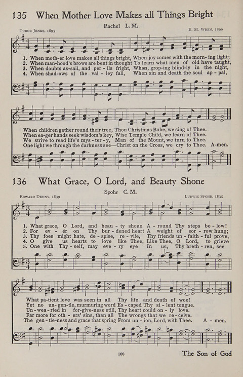 Hymns of the Christian Life page 106