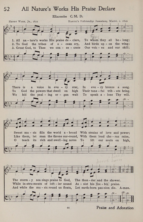 Hymns of the Christian Life page 42