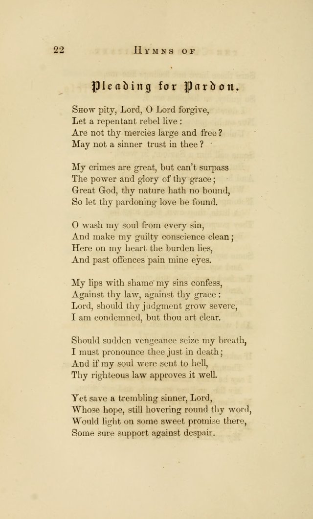 Hymns of the Church Militant page 22