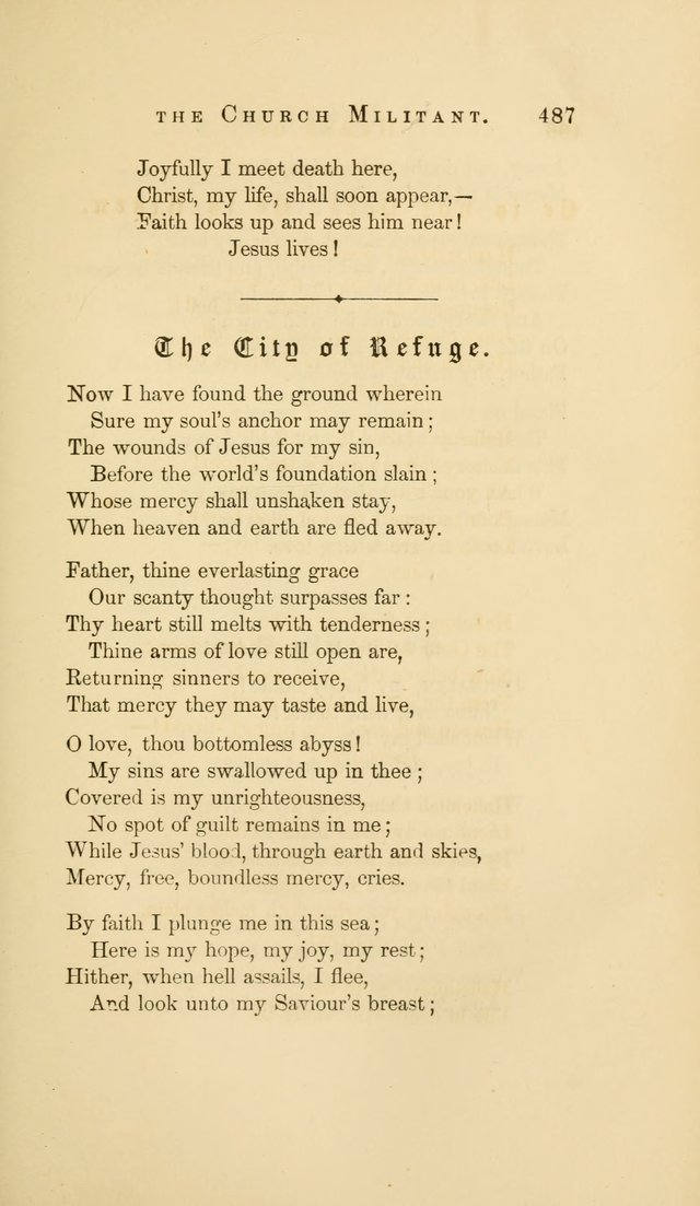 Hymns of the Church Militant page 489