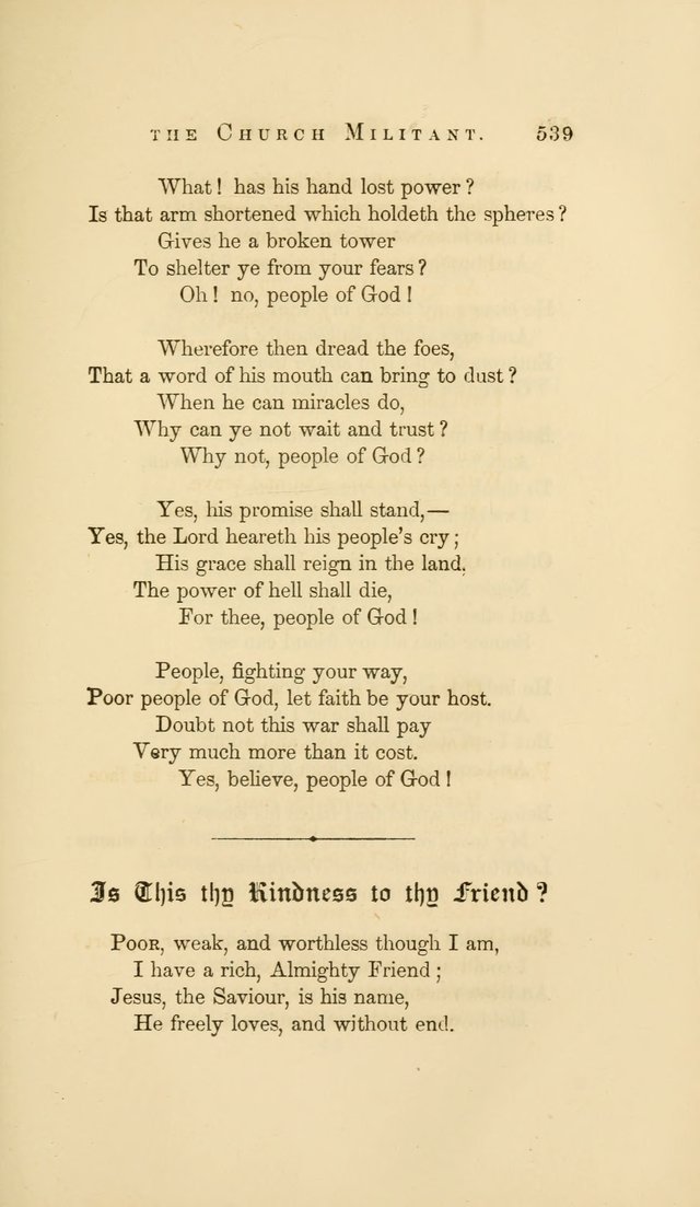 Hymns of the Church Militant page 541