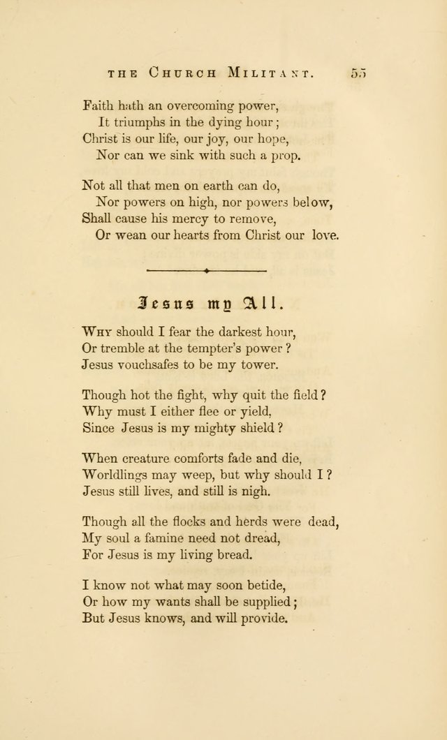 Hymns of the Church Militant page 55