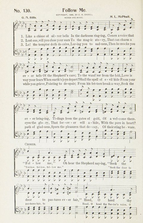 Hymns of Glory: for Sunday school, church, and revival meetings page 130
