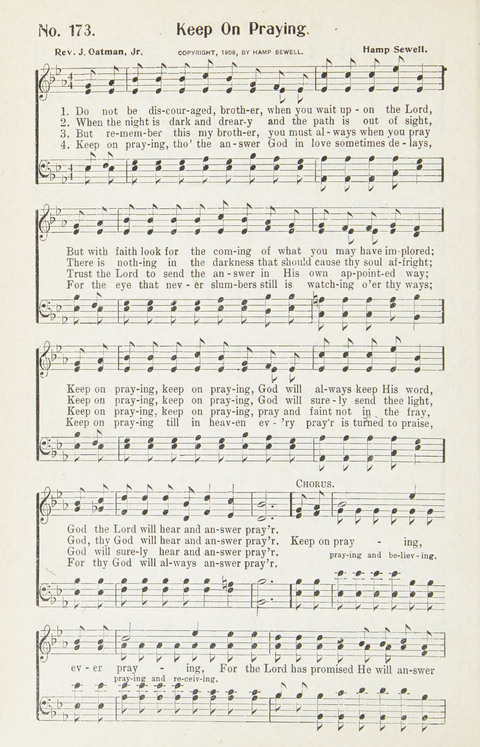 Hymns of Glory: for Sunday school, church, and revival meetings page 174