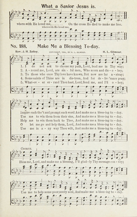 Hymns of Glory: for Sunday school, church, and revival meetings page 189