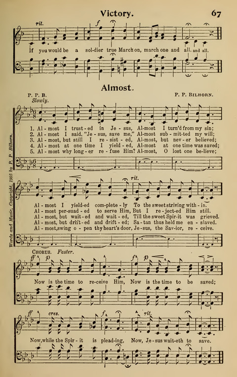 Hymns of His Grace: No. 1 page 65
