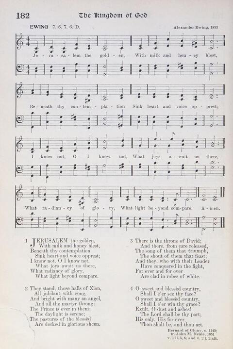 Hymns of the Kingdom of God page 182
