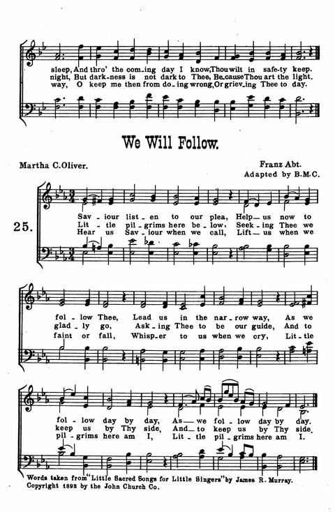 Harmonies of Praise: for a Junior Congregation page 25