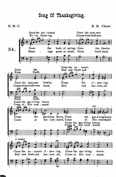 Harmonies of Praise: for a Junior Congregation page 34