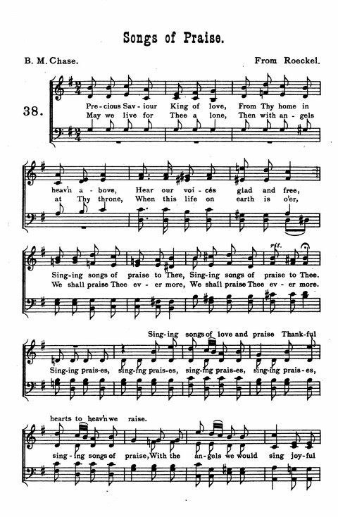 Harmonies of Praise: for a Junior Congregation page 38