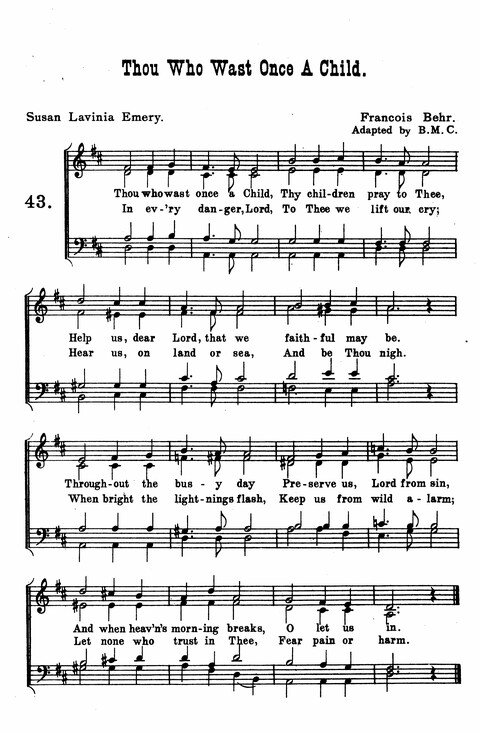 Harmonies of Praise: for a Junior Congregation page 43