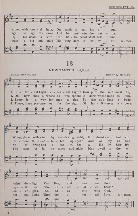 Hymns of the United Church page 13