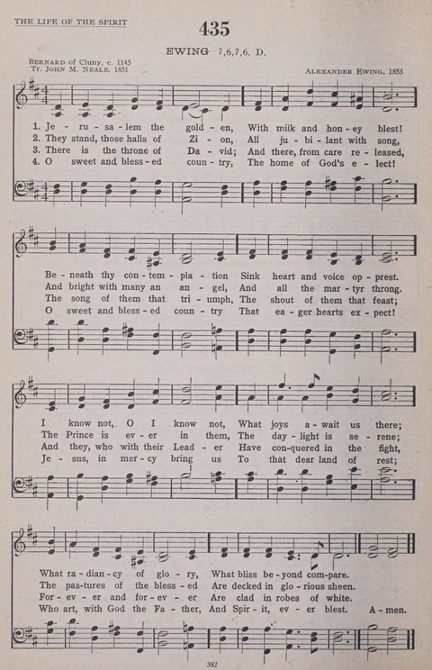 Hymns of the United Church page 382