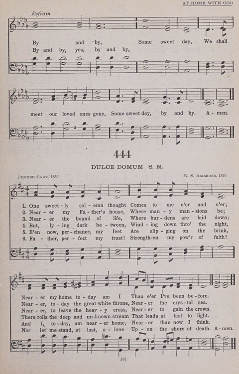 Hymns of the United Church page 391