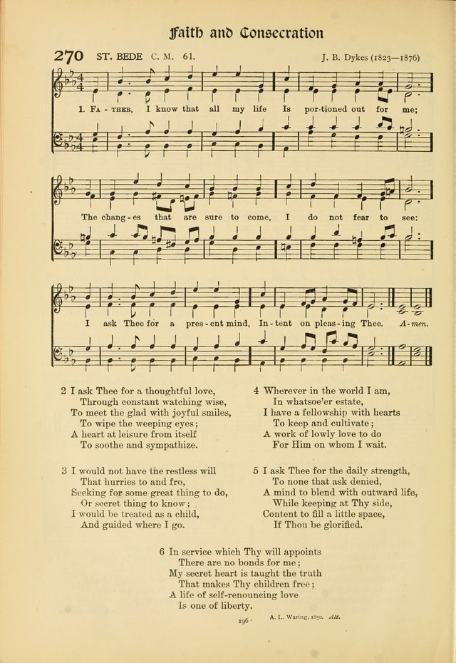 Hymns of Worship and Service page 196