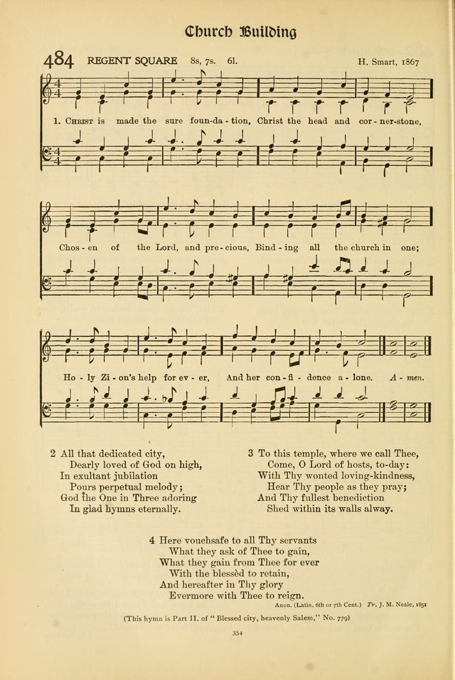 Hymns of Worship and Service page 354