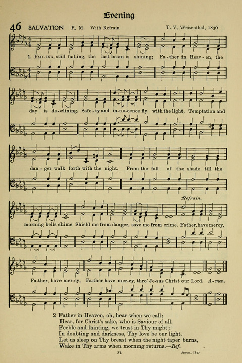 Hymns of Worship and Service: (12th ed.) page 33