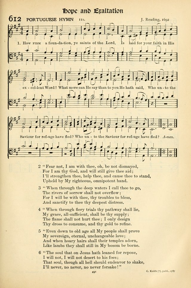 In Excelsis: Hymns with Tunes for Christian Worship. 7th ed. page 499