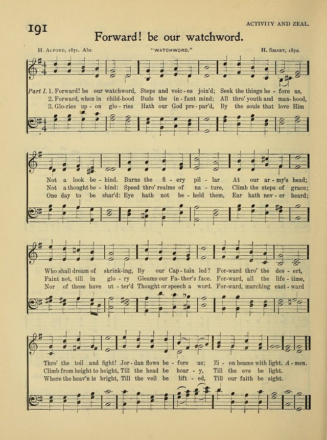 In Excelsis for School and Chapel page 187