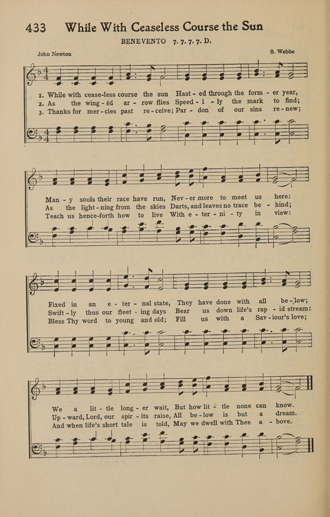 Immanuel Hymnal: with scripture responses for use by minister and people in public worship page 348