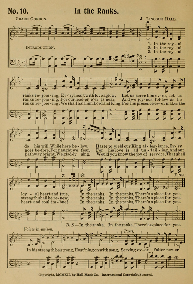 Ideal Sunday School Hymns page 10