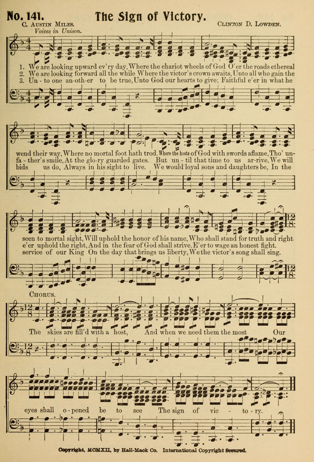 Ideal Sunday School Hymns page 141