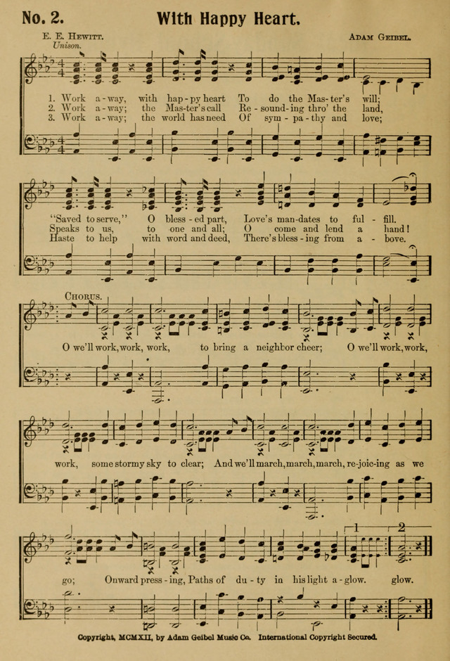 Ideal Sunday School Hymns page 2