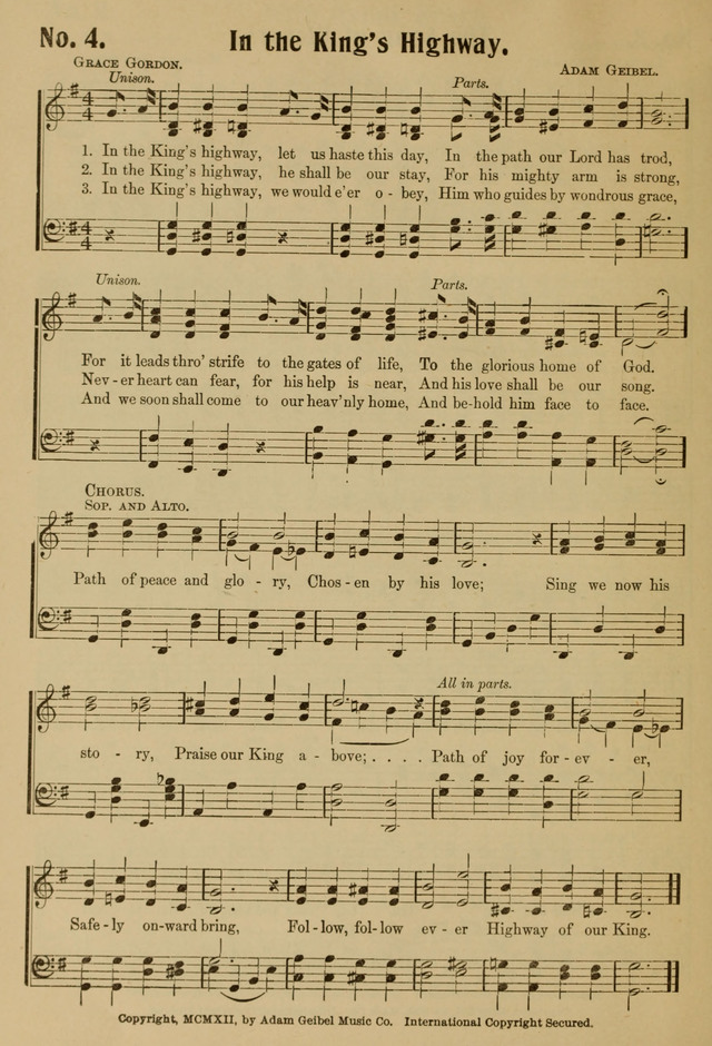Ideal Sunday School Hymns page 4