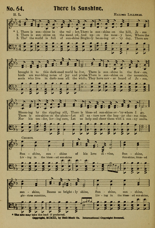 Ideal Sunday School Hymns page 64