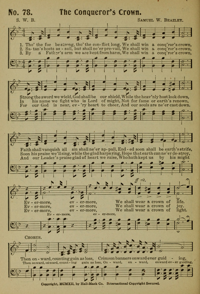 Ideal Sunday School Hymns page 78