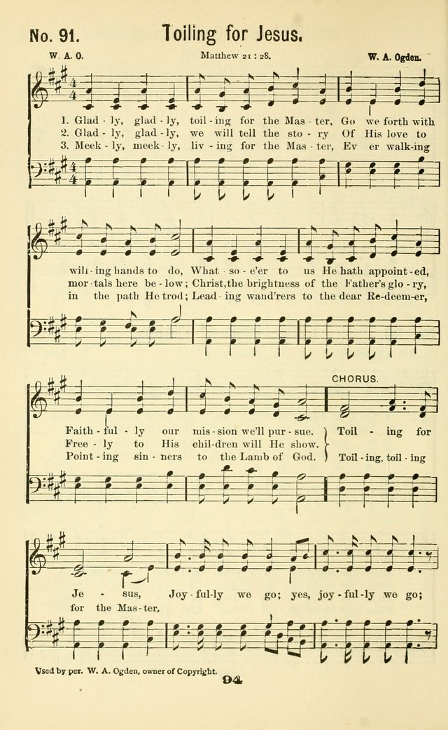 Junior Christian Endeavor Songs page 103