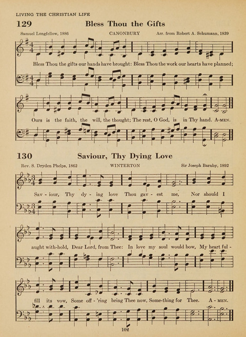 Junior Church School Hymnal: for use in the junior section of the church school, in the home, and in junior congragations (Teacher