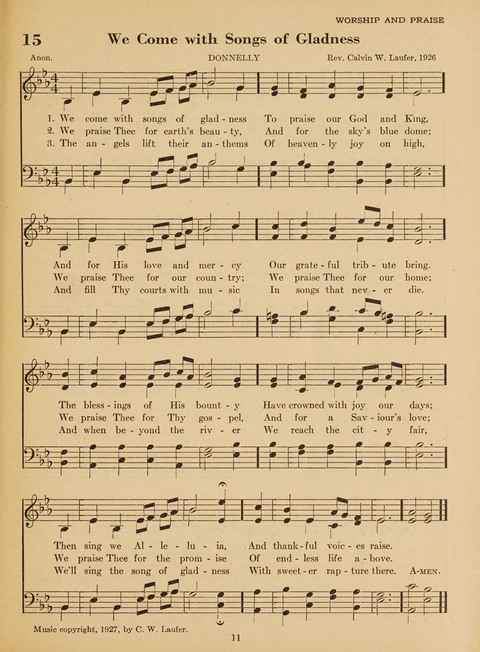 Junior Church School Hymnal: for use in the junior section of the church school, in the home, and in junior congragations (Teacher