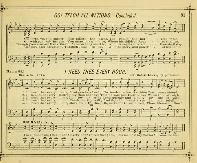 Jasper and Gold: A choice collection of song-gems for Sunday-Schools, social meetings, and times of refreshing page 94