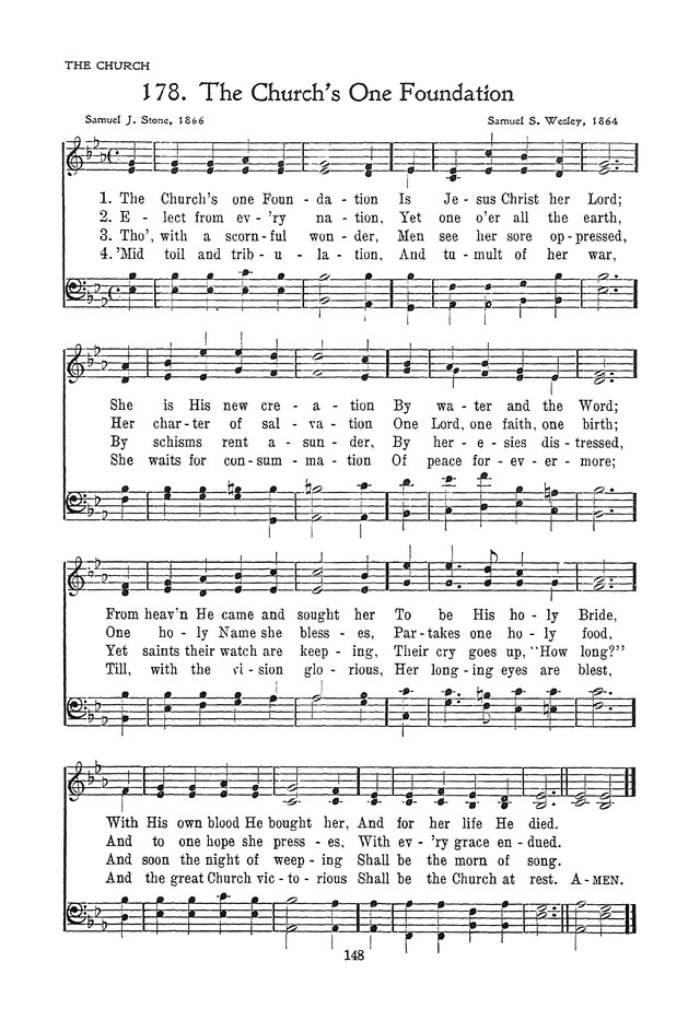 The Junior Hymnal, Containing Sunday School and Luther League Liturgy and Hymns for the Sunday School page 148